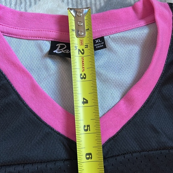 2156- Barbie Malibu Jersey Pink And White Color Size XL NWT - Picture 8 of 9